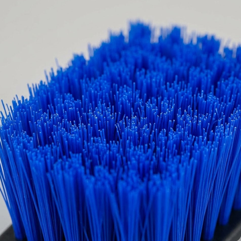 Darorentacosh Professional Detailing Brush: Premium Stiff Bristle Scrubber for Vehicle Floor Mats and Carpets | Deep Clean with Ease