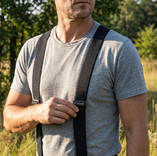 4-Hook X-Back Suspenders