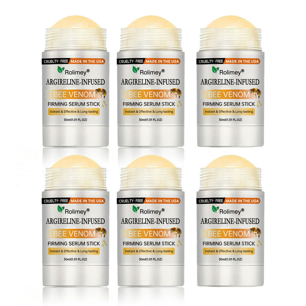 💫Made and Shipped from US Rolimey® Argireline-infused Bee Venom Firming Serum Stick(⏳LAST DAY 70% OFF)✨