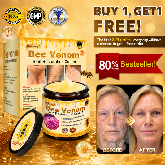 💫🧑‍⚕️ Rolimey® Bee venom Pro Comprehensive Cream —Tightening for Skin Types 🔥