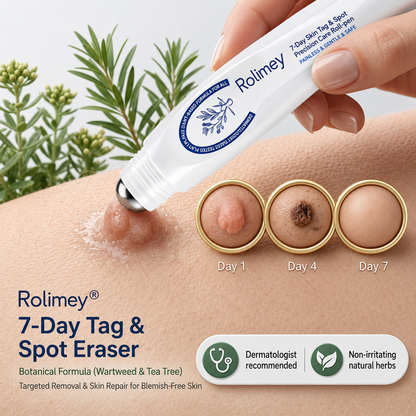 👨‍⚕️Official Brand Shop | 🔥Rolimey® 7-Day Roll-On for Skin Spots and Skin Tags – Pain-Free & Scar-Free