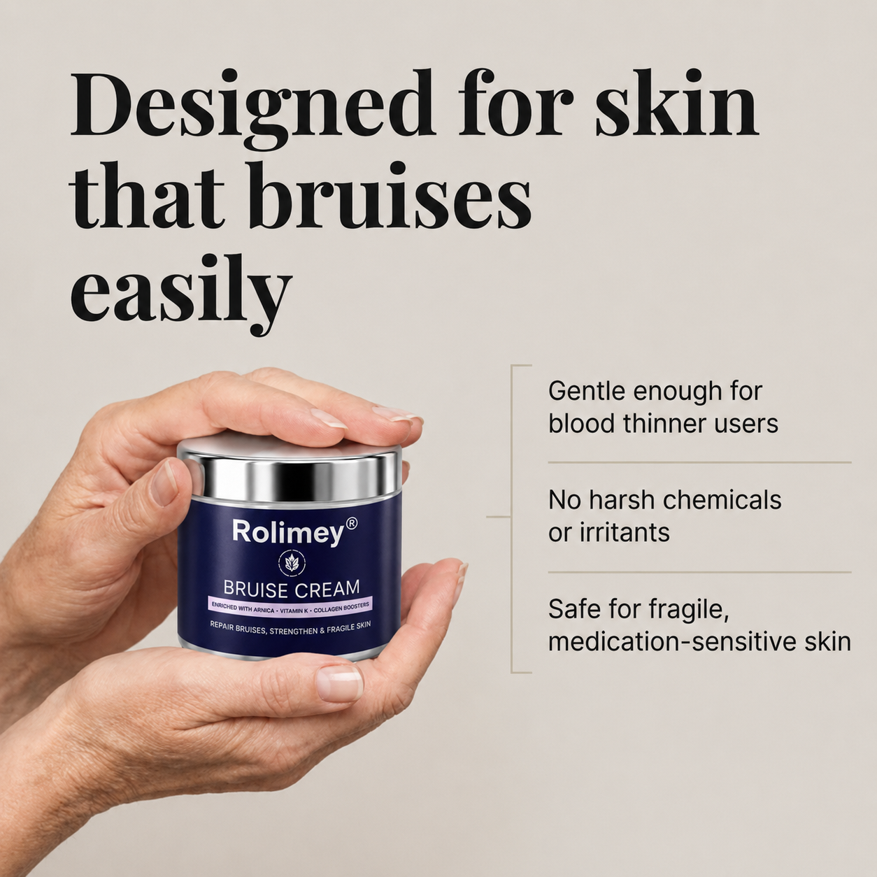 💥Over 100,000 units sold💕 - Rolimey® cream to repair bruises and strengthen the skin