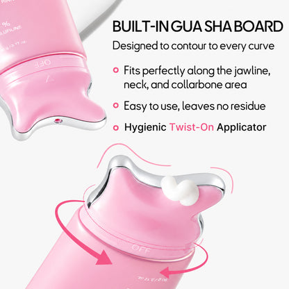 PDRN Collagen Gua Sha Neck & Jawline Cream (with 5% Volufiline)