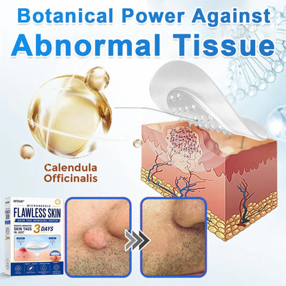 🆕GFOUK® 2026 Newly Upgraded 2-in-1 Microneedle Hydrocolloid Patches | Removes Raised Moles, Acne, Flat Warts, and Skin Tags | Improves Wrinkles, Scars, and Blemishes | Invisible Acne Patches for Face & Body