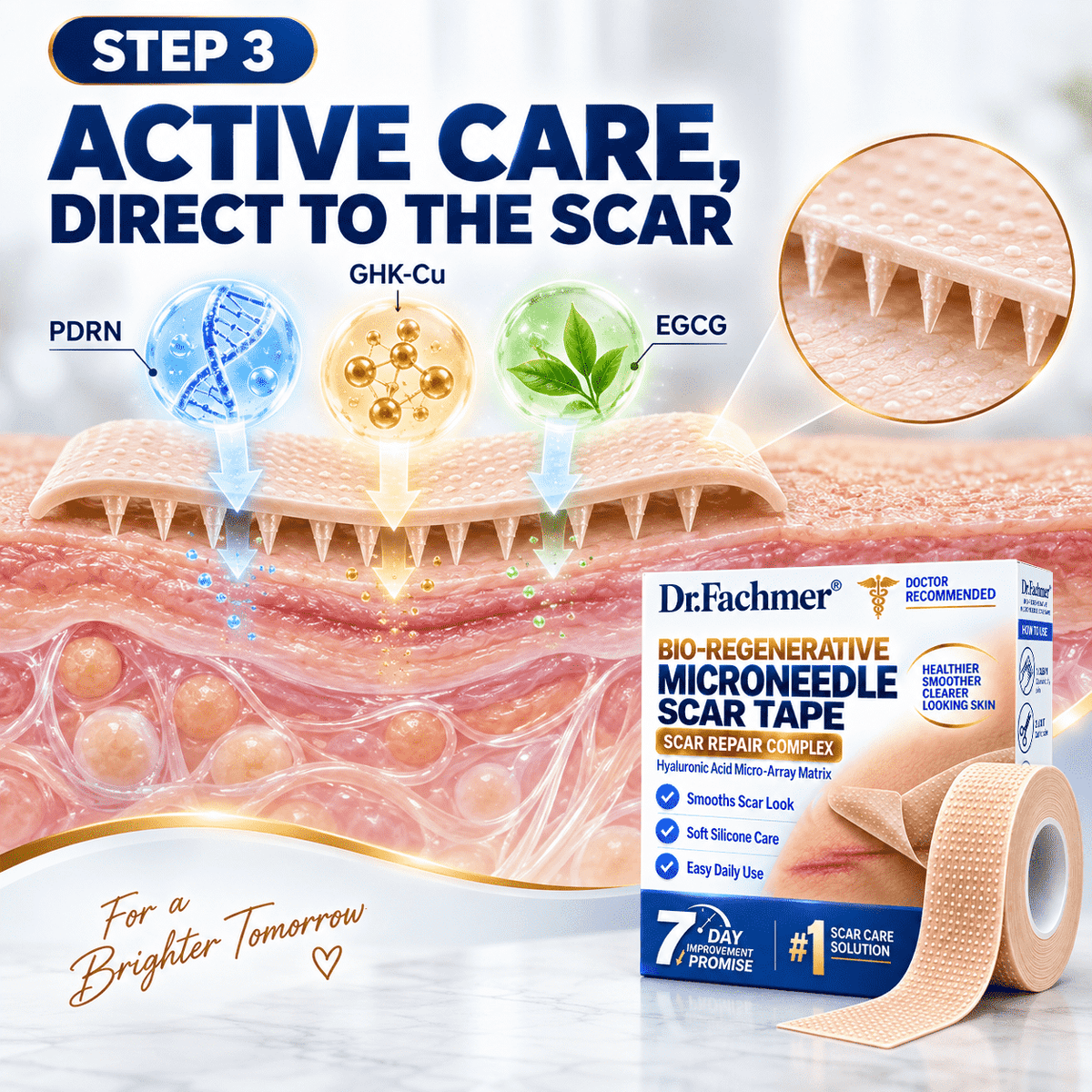 💫Dr.Fachmer® Bio-Regenerative Microneedle Scar Tape