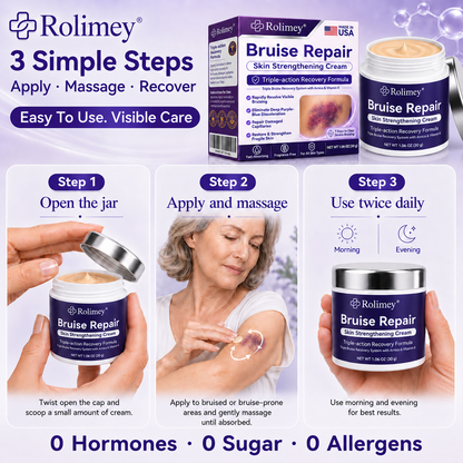 💫Over 100,000 units sold💕 - Rolimey® cream to repair bruises and strengthen the skin