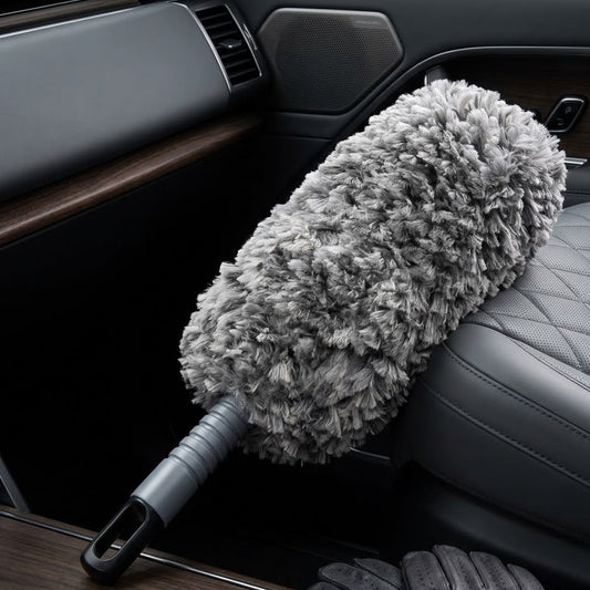 Darorentacosh Manual Car Vacuum Duster - Instantly Grabs Dust & Pollen, Safe for All Interior Surfaces, Lightweight and Compact Storage