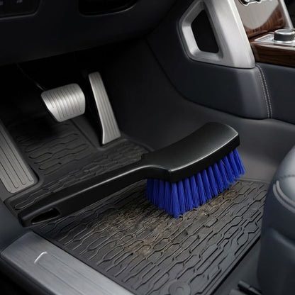 Darorentacosh Professional Detailing Brush: Premium Stiff Bristle Scrubber for Vehicle Floor Mats and Carpets | Deep Clean with Ease