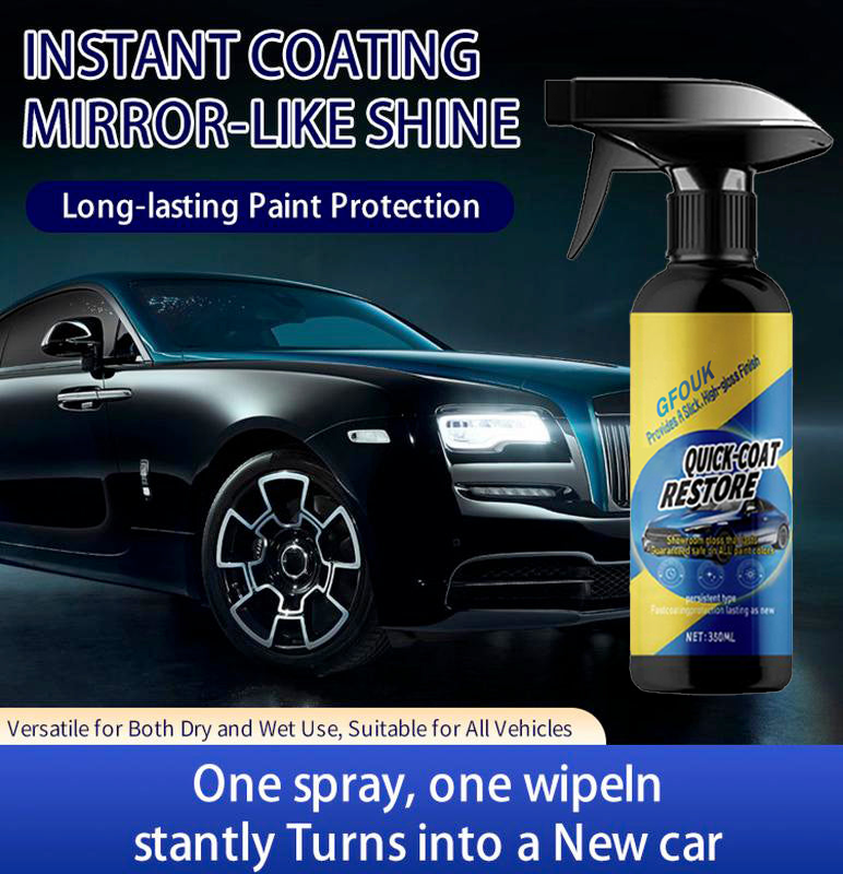 🔥Final 3 Hours: 60% OFF GFOUK® Car Nano Quick-Coat Restore-Coating Spray (New Packaging, Enhanced Performance!)
